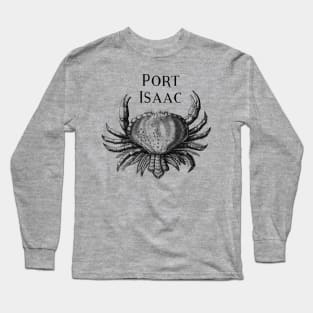 Port Isaac Cornwall Crab Long Sleeve T-Shirt